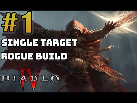 Best Single Target Diablo 4 Rogue Build!!