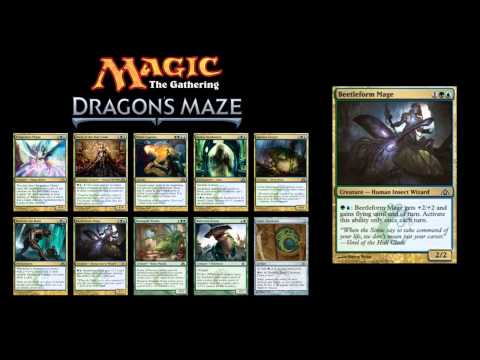 MTG Dragon's Maze Set Review Part #5 - Rakdos, Izzet, Simic (Average Drafters)