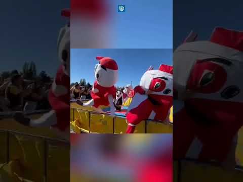 La carrera que todos querían: Realizan primera corrida de corpóreos en Valdivia