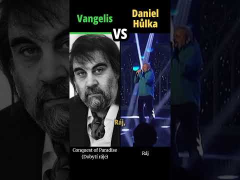 VANGELIS vs DANIEL HŮLKA - Ráj / Conquest of Paradise - #hudba #shorts #versus