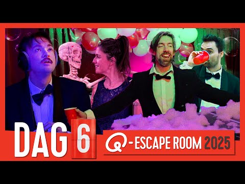 DJs go wild at school party // Q-escape room