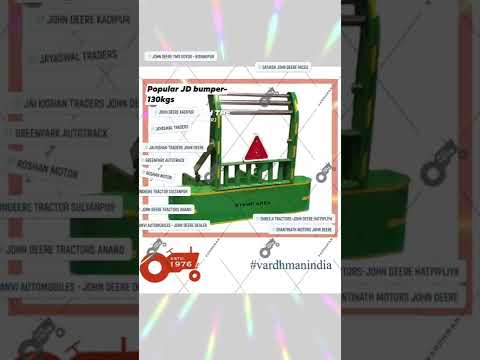 Vardhman tractor bumper - Available for all tractor brands. #vardhmanindia #tractor #accessories