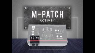 Video thumbnail for M-Patch Active 1 | Harman Pro India by Harman Professional India