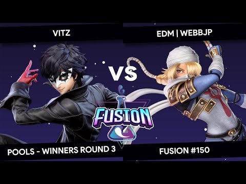 Fusion #150 - Vitz (Joker) vs WebbJP (Sheik) - Pools - Winners Round 3
