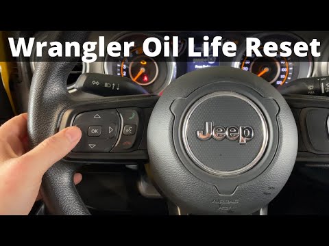 2019 - 2021 Jeep Wrangler - How To Reset Oil Life - Oil Change DIY