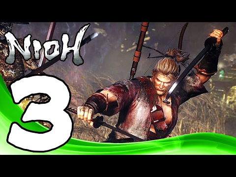 Nioh - Full Walkthrough Gameplay Part 3 Get To The Ship 1080p 60FPS PS4/PRO