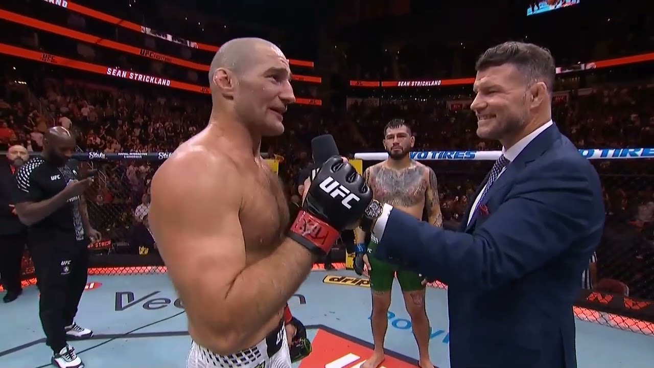 UFC Хьюстон: Шон Стрикланд - Слова после боя