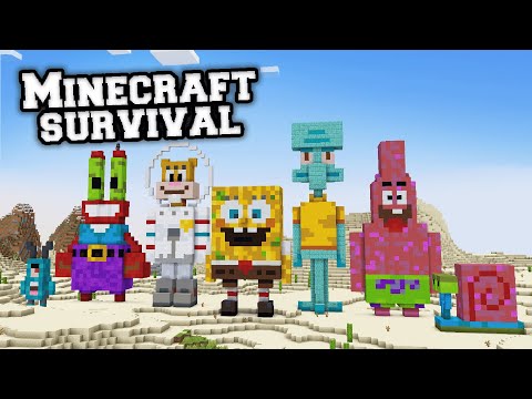 Napravio sam VELIKOG SUNDJER BOBA u Minecraftu! (176)