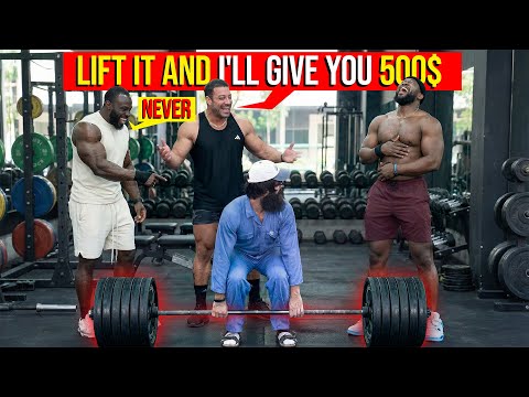 CLEANER Anatoly CHALLENGED BODYBUILDERS | GYM PRANK