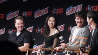 The Great Wall panel FULL (Matt Damon, Wang Junkai, NYCC 2016) video