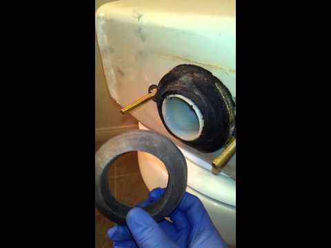 Replacing Gasket Seal on Toilet Part 1