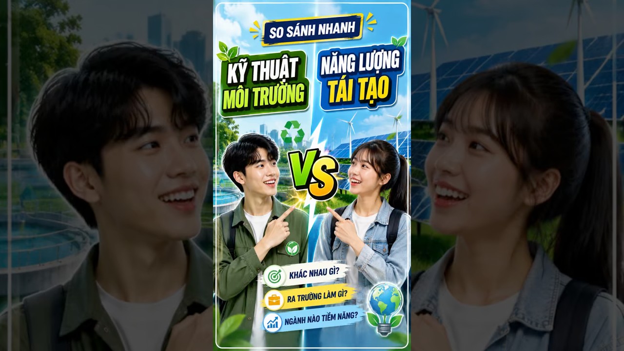Kỹ thuật Môi trường hay Năng lượng Tái tạo?