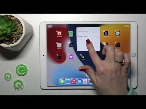 How to Add & Remove Home Screen Widgets on the iPad Pro 12.9' 2017 - Configure Stacks