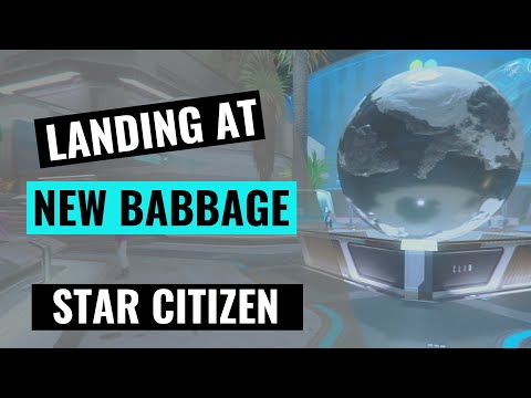 Landing At New Babbage With Shortcut | Star Citizen Tutorials | Alpha 3.13