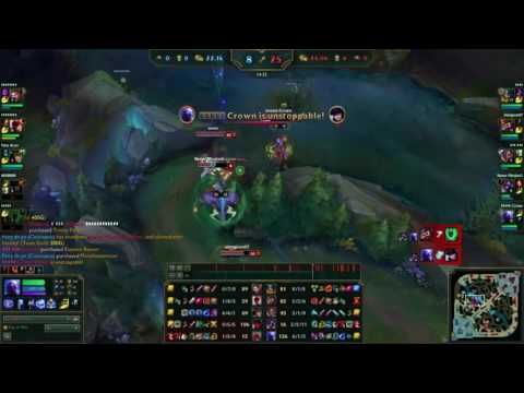 SSG Crown RYZE vs CASSIOPEIA Mid lol KR highlight