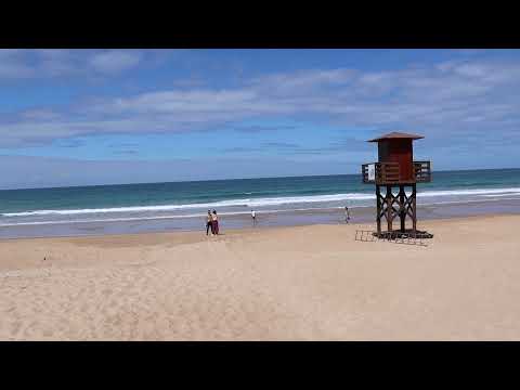 Playa El Puerco Walk, Conil Beach, Cadiz - Spain JUNE 2021