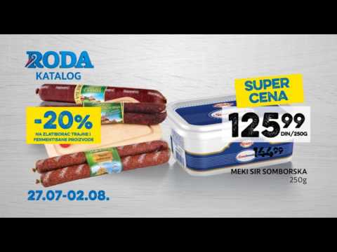 Roda katalog 27.07. - 02.08.2017.