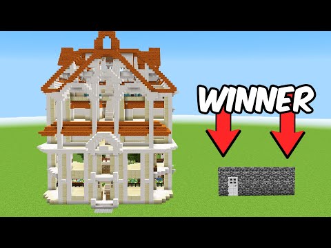 Shark - I Secretly Rigged A Minecraft Building Competition