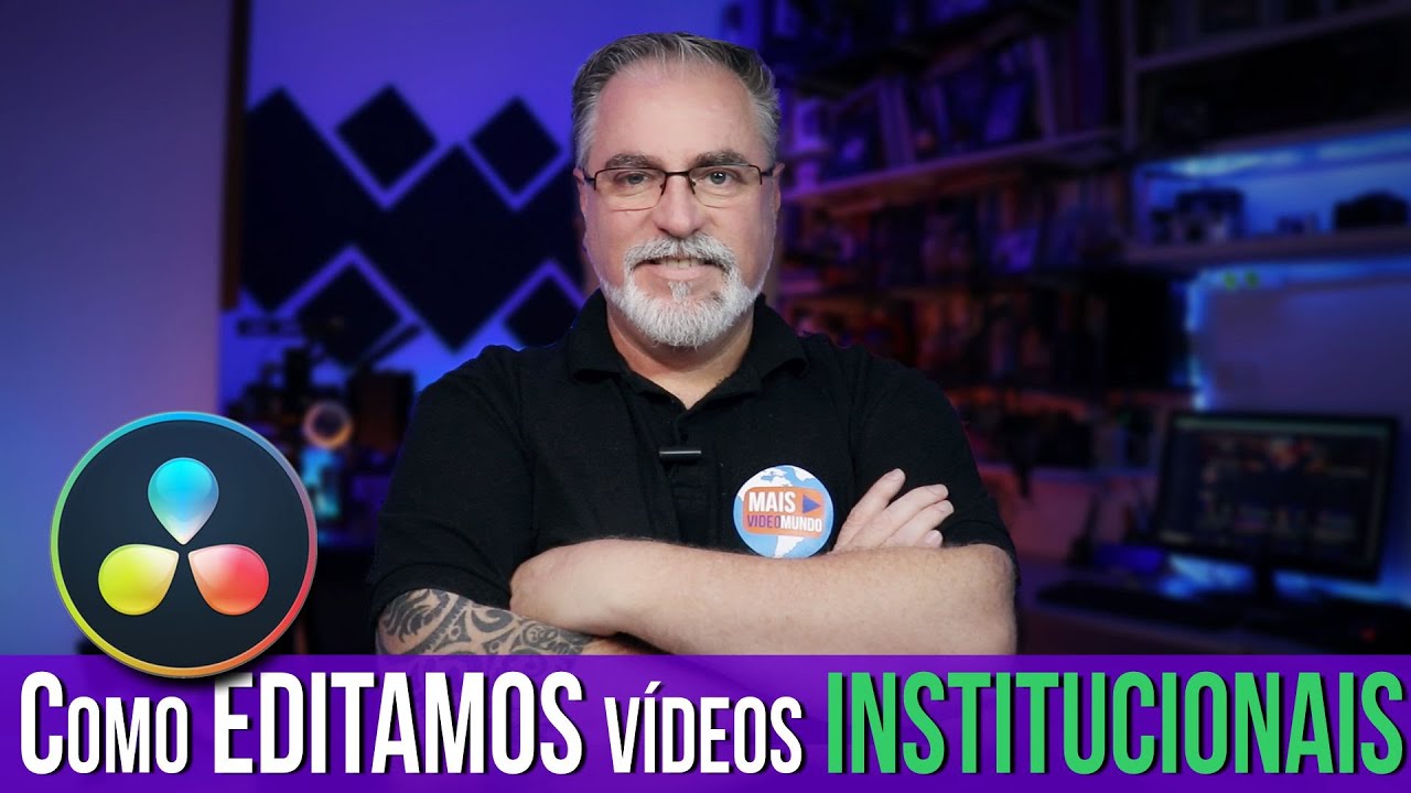 Como EDITAMOS um VÍDEO INSTITUCIONAL no DAVINCI RESOLVE 18 |  Passo a Passo | Maisvideomundo #201