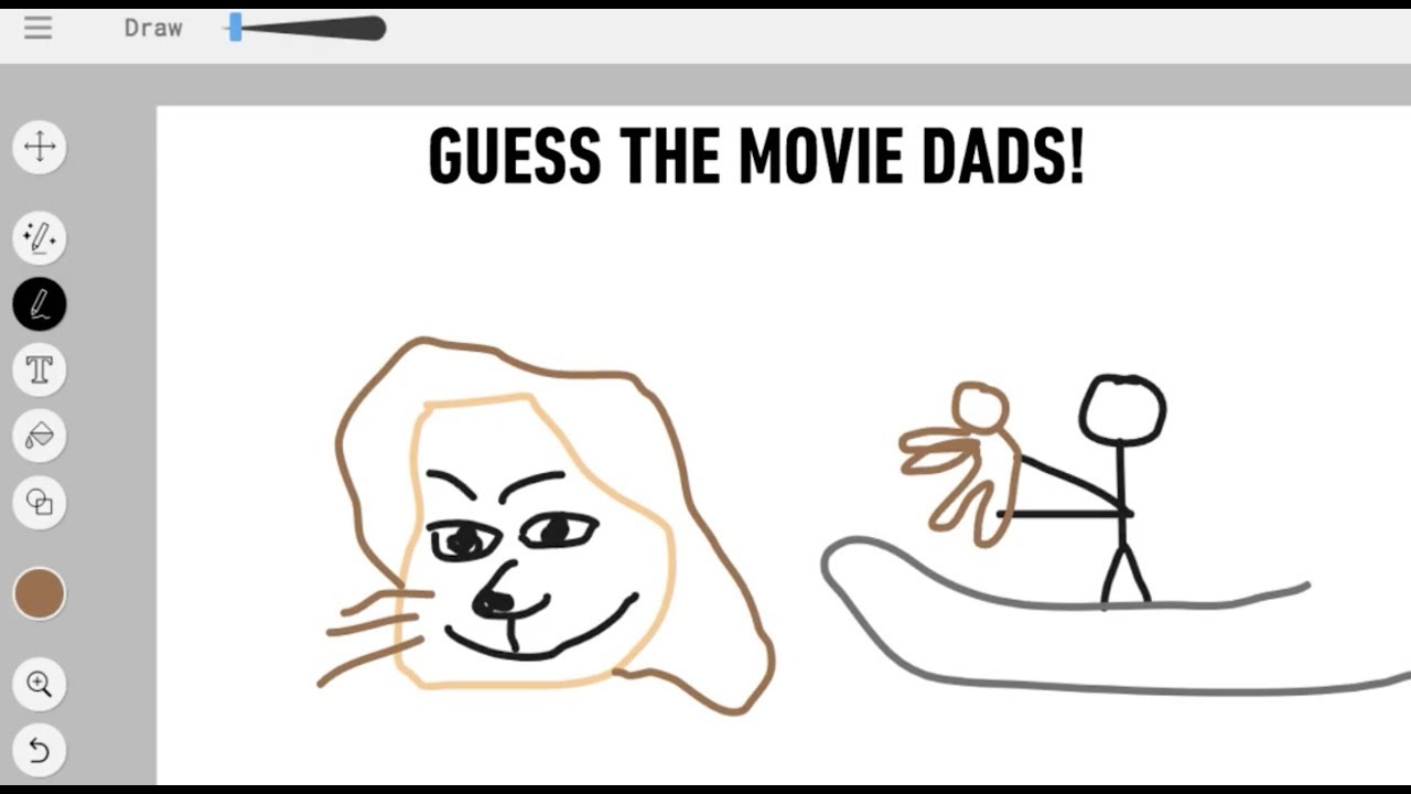 Happy Father's Day! Let's have fun! Can you guess who these characters are?