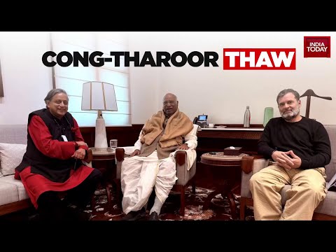 Shashi Tharoor Ends Rift With Congress, To Lead UDF Campaign In Kerala After Meeting Rahul & Kharge