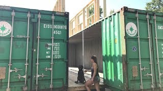 Building ON TOP of Our Shipping Containers!