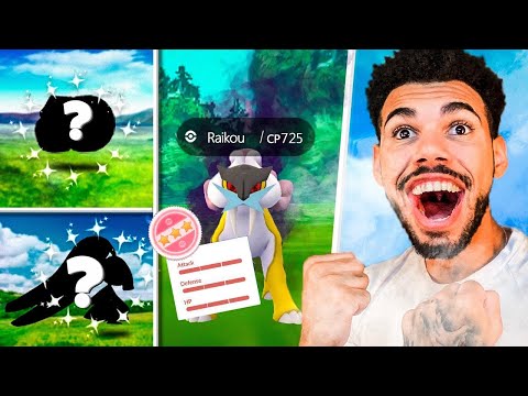 A SAGA RAIKOU 100% CHEGOU AO FIM - POKEMON GO | Cris |