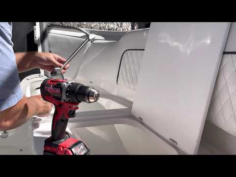 Boat Hatch Lift Spring Installation