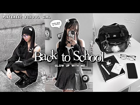 Pinterest School Girl 📓🔍 Simple Back to School GLOW UP GUIDE: Clothes Haul, Self Care & Mental Reset