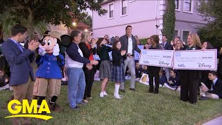 Disney and Points of Light reveal Volunteer Family of the Year l GMA