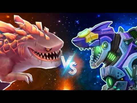 MAGMAJIRA vs MECHA SHARKJIRA - BATTLE OF THE STRONGEST TITANS | KAIJU GAMER PH