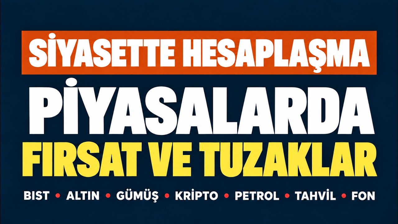 TÜRKİYE’DE BÜYÜK HESAPLAŞMA! Fon Krizi, Seçim Hesabı ve Piyasalarda Yeni Fırsatlar