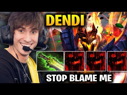 Dendi Shadow Fiend Ethereal Blade + Raze Dota 2 7.17