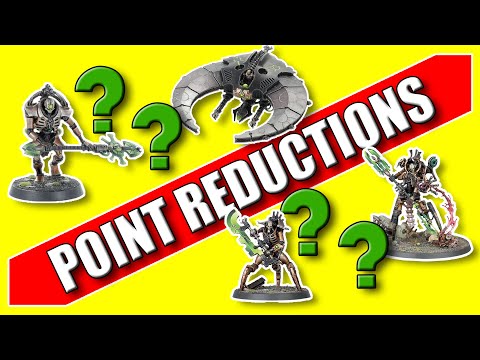 Top 10 Necron Units that Need New Points