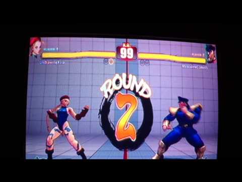 Cammy Vs. M. Bison Street Fighter