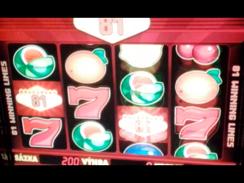 Live play on Multiplay 81 slot machine HIGH LIMIT - BIG FAIL no. 2