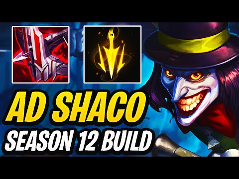MY FAVORITE SEASON 12 BUILD FOR AD SHACO SO FAR (Check Description)