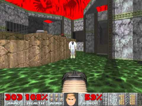 Doom 2 - Coop Speedrun on Nightmare! in 35:19 - PerOxyd's POV