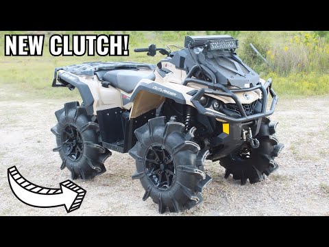 I Put A NEW CLUTCH On The Can-Am 850 XMR!