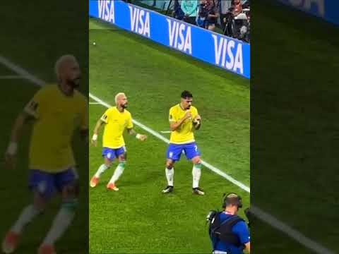 Dancinha do Neymar e do Paquetá 😜 #shorts  #neymar  #paquetá #brasil #dance