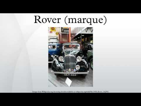 Thumbnail for Rover (marque) by Rover (marque)