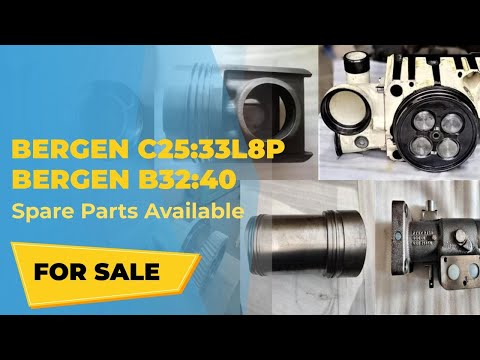 Bergen C2533L8P spares and Bergen B3240 New spares available