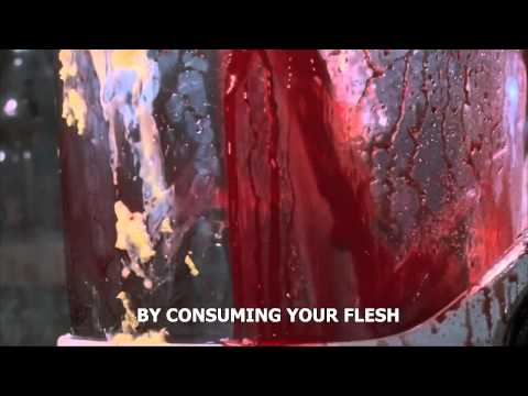 FLESHCRAFT - LAWNMOWER MUTILATION (Lyric Video)