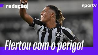 BOTAFOGO CORRE RISCOS, MAS VENCE O NACIONAL POTOSÍ E AVANÇA NA LIBERTADORES | REDAÇÃO | sportv