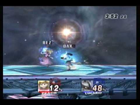 Morse Brawl Tournament: I Had Bad Diarrhea Yesterday AKA Rez (Peach) vs. Daxter (Lucario)