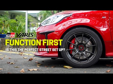 LOWERING THE GR YARIS with Simple Racing Solutions! String Theory Garage Springs REVIEWED!