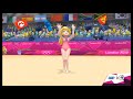 Mario Sonic At The London 2012 Olympic Games Rhythmic Ribbon Peach