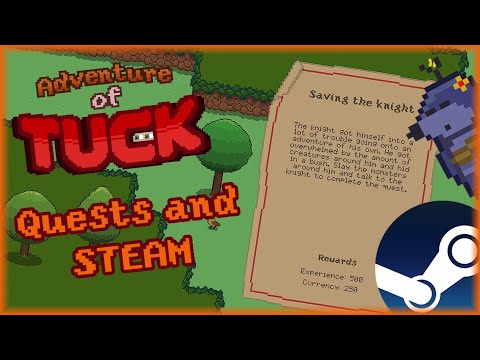 Quests + Steam Page! - Adventure of Tuck - Unity Devlog #07
