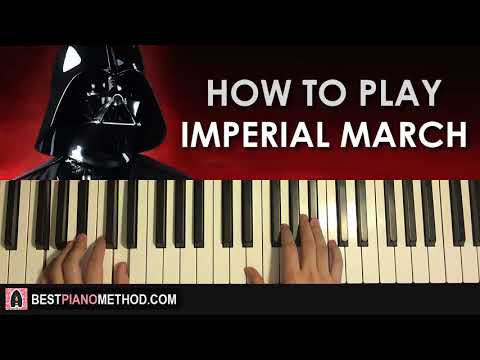 HOW TO PLAY - Star Wars - The Imperial March (Darth Vader's Theme) (Piano Tutorial Lesson)