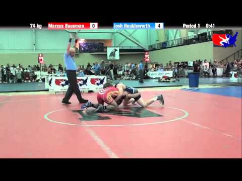 Marcus Bausman vs. Josh Houldsworth at 2013 ASICS University Nationals - FS